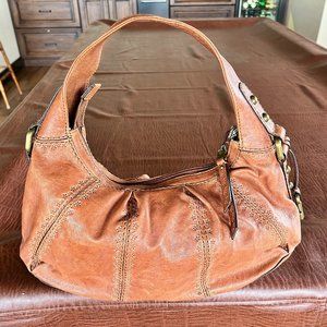 leather Fossil purse
